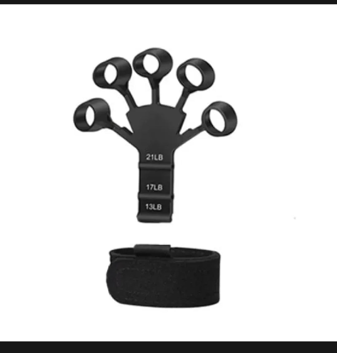 Adjustable Finger & Hand Grip Strengthener – Forearm, Wrist & Finger Exercise Tool