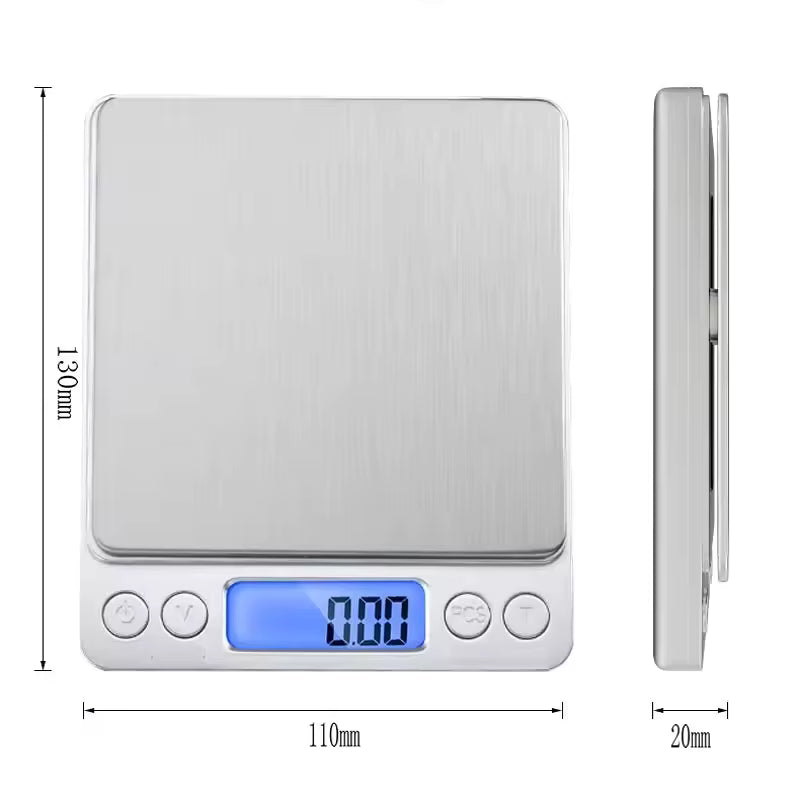 Digital Gold & Jewelry Scale – 0.1g Precision Weighing Machine