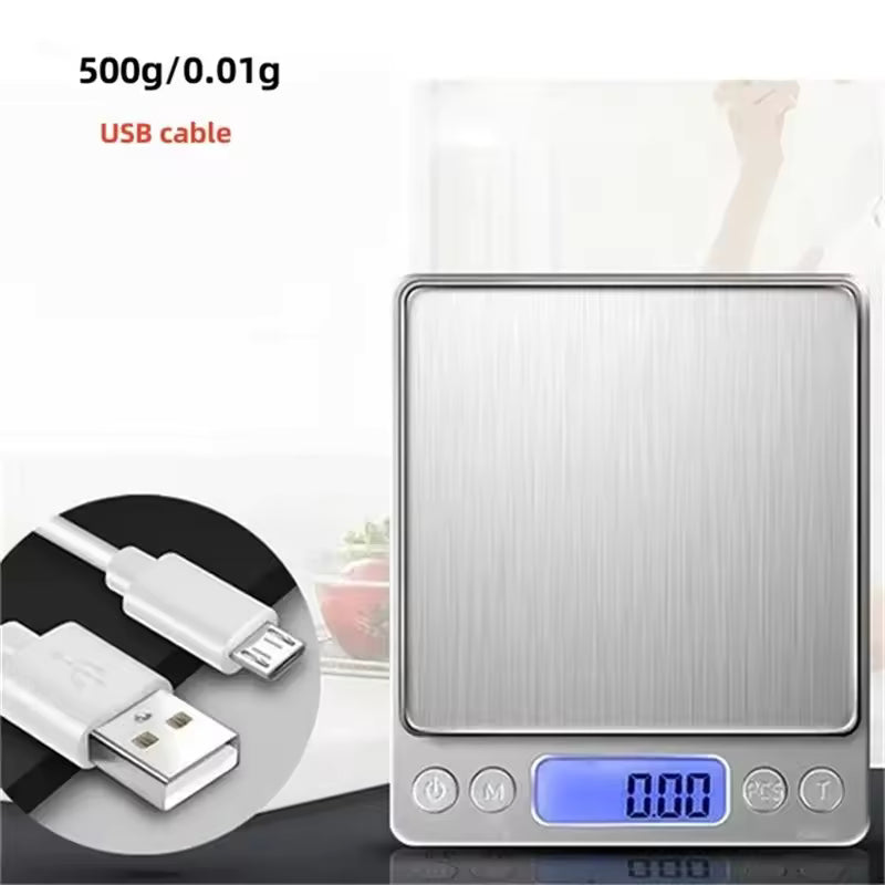 Digital Gold & Jewelry Scale – 0.1g Precision Weighing Machine