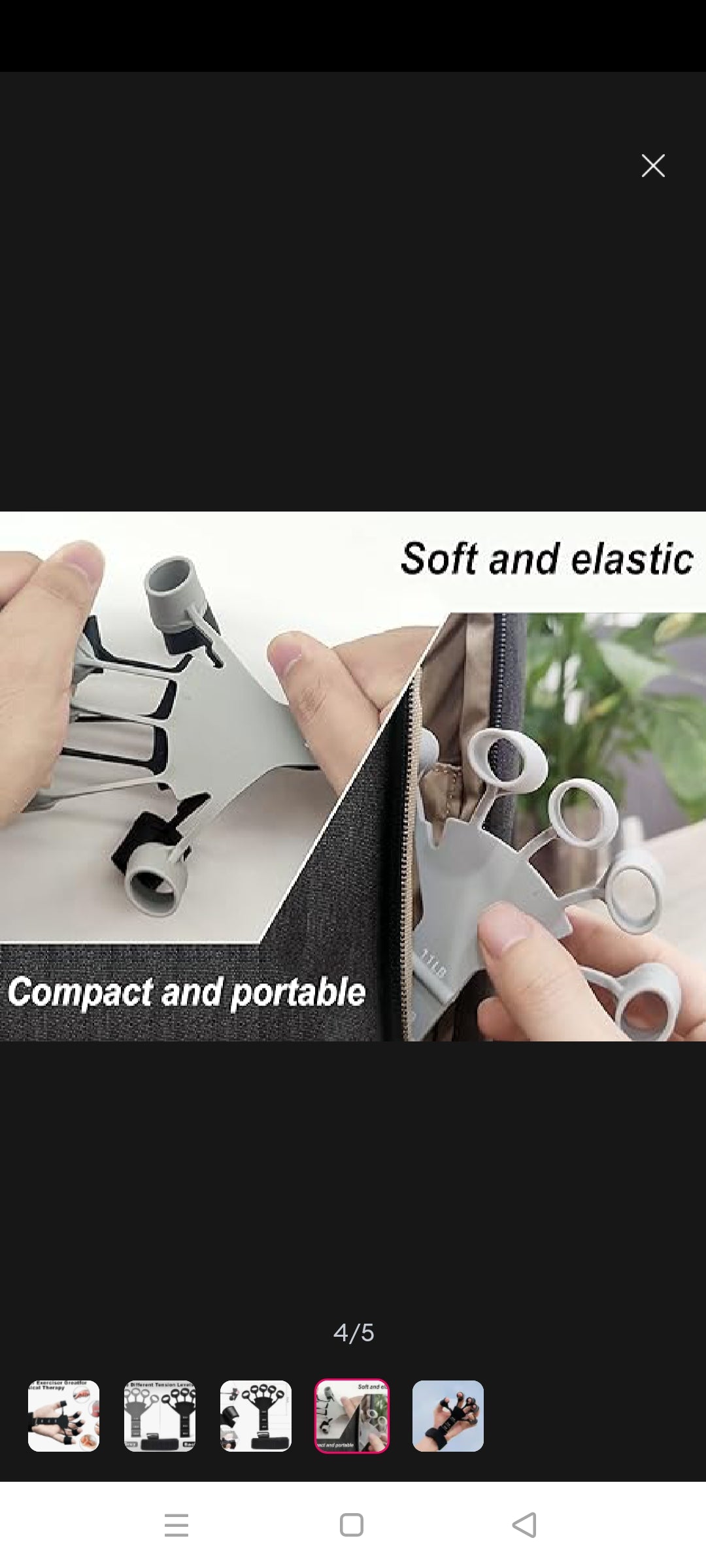 Hand Grip Strengthener & Finger Exerciser – Adjustable Resistance